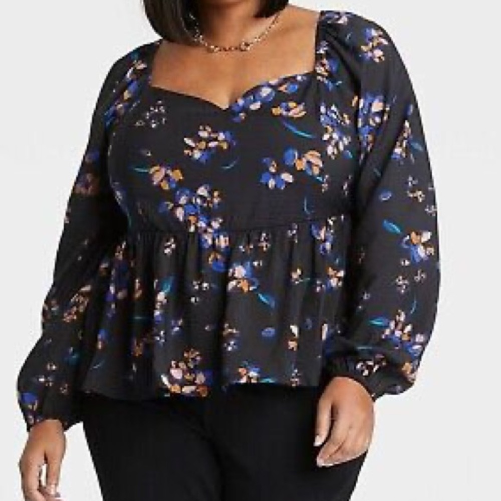 NEW PLUS SIZE Ava & Viv Blouse